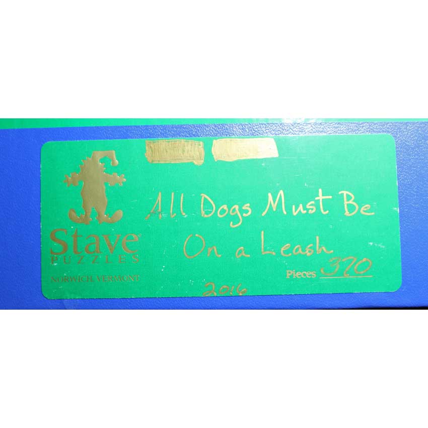 Stave | "All Dogs Must Be on Leash" Traditional - Image 2