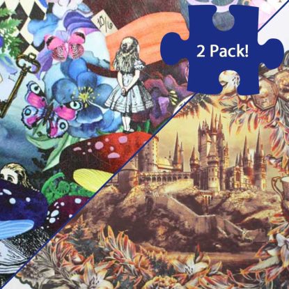 Lot of 2 Fantasy Themed Puzzles | Wentworth, Mosaic (Lasercut)