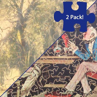 Lot of 2 - Vintage Puzzles